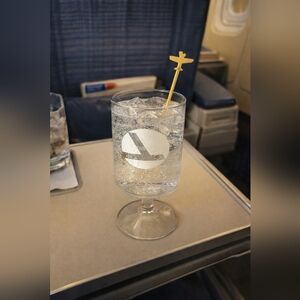 Eastern Airlines Vintage 1980's First Class Wine Cocktail Glass